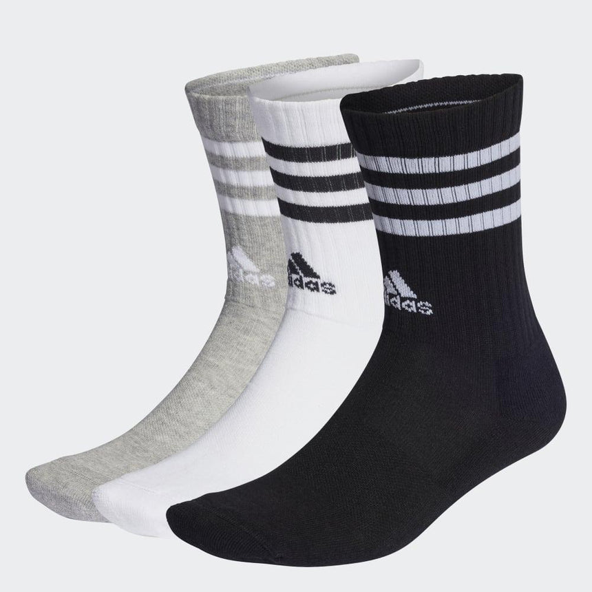 adidas Calcetines Cushioned 3 Bandas Crew 3p