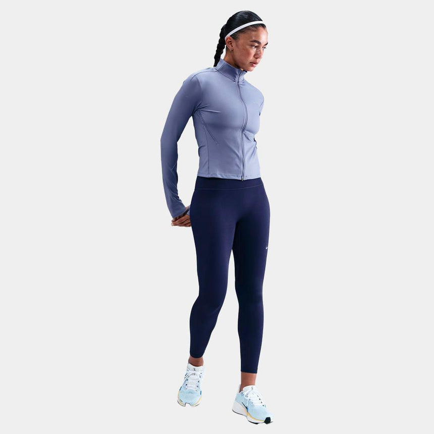 Camiseta De Running Nike Swift De Capa Intermedia Con Cremallera Completa DrI-Fit - Mujer