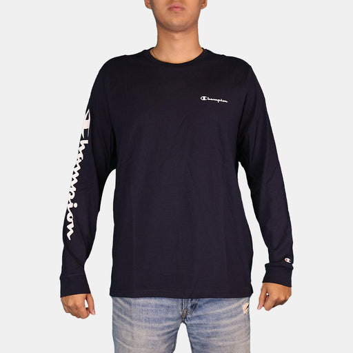Camiseta Manga Larga Casual Champion Crewneck