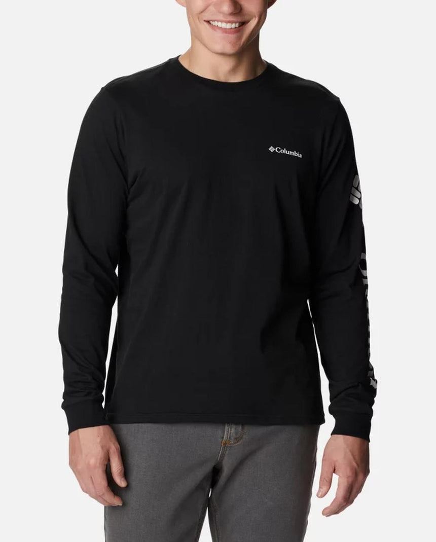 Columbia Basic Logo Ls Sleeve
