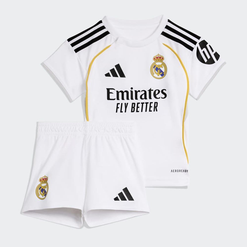 adidas Minikit Niño 1ª Equipación Real Madrid 25-26