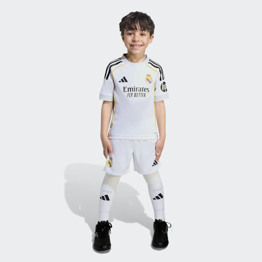 adidas Minikit Niño 1ª Equipación Real Madrid 25-26