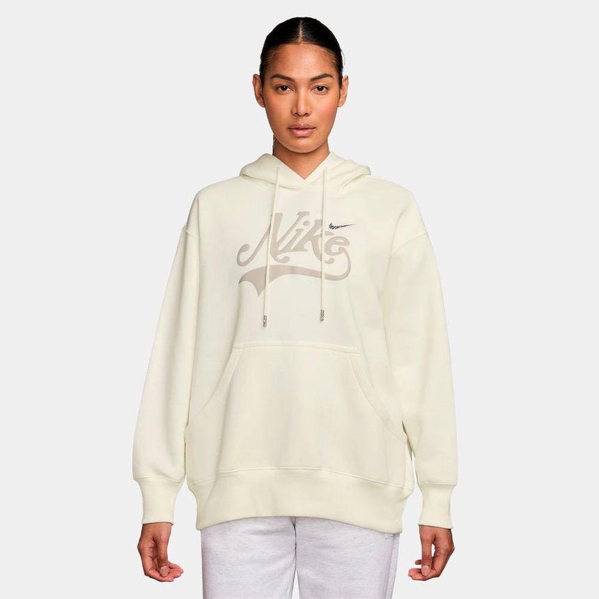 Sudadera Con Capucha Nike Sportswear Phoenix Fleece Oversize Shine Para Mujer