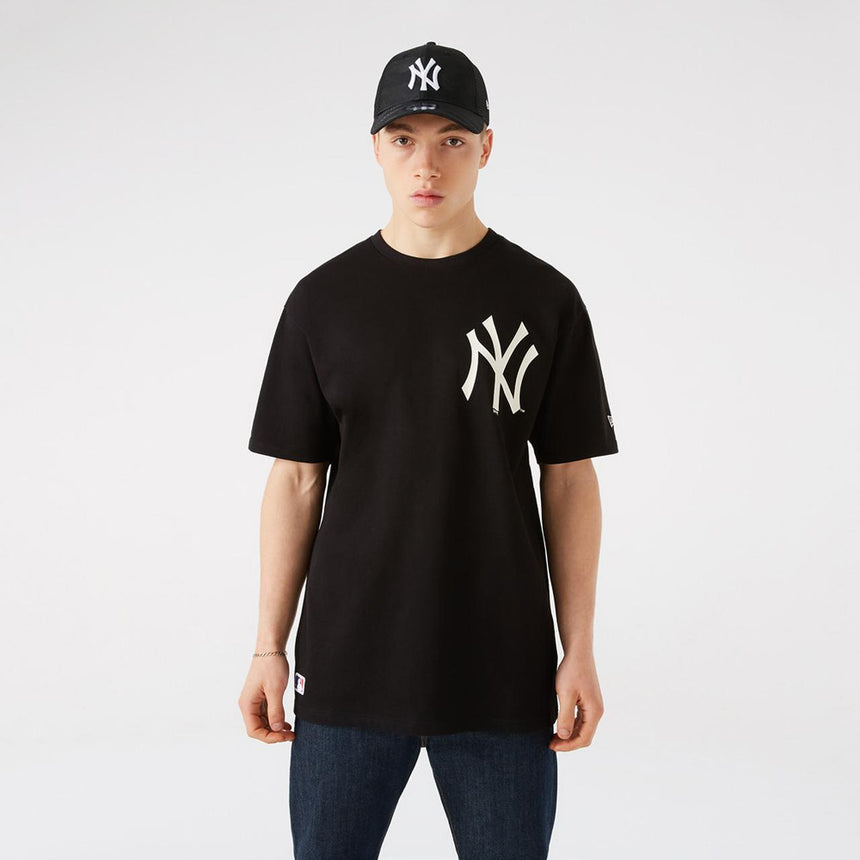 New Era Mlb Big Logo Oversized Tee Neyyan