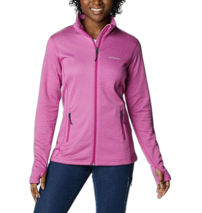 Columbia Park View Grid Fleece Full Zip