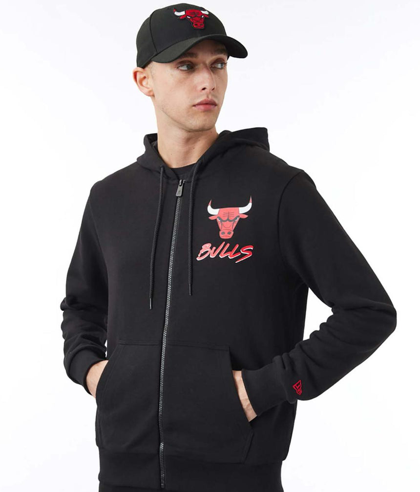 New Era Chicago Bulls Nba Script Negro