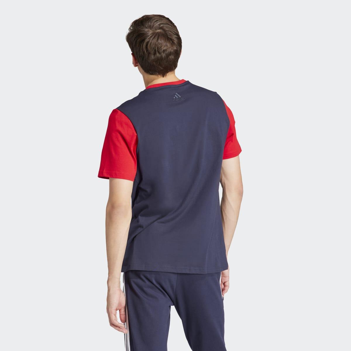 Camiseta Casual Hombre M Bl Sj T adidas Sportswear