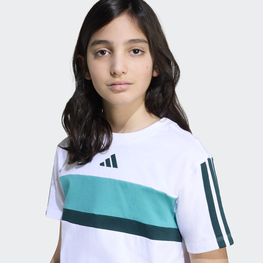 adidas Camiseta Seasonal Essentials Tiberio 3 Bandas (adolescentes)