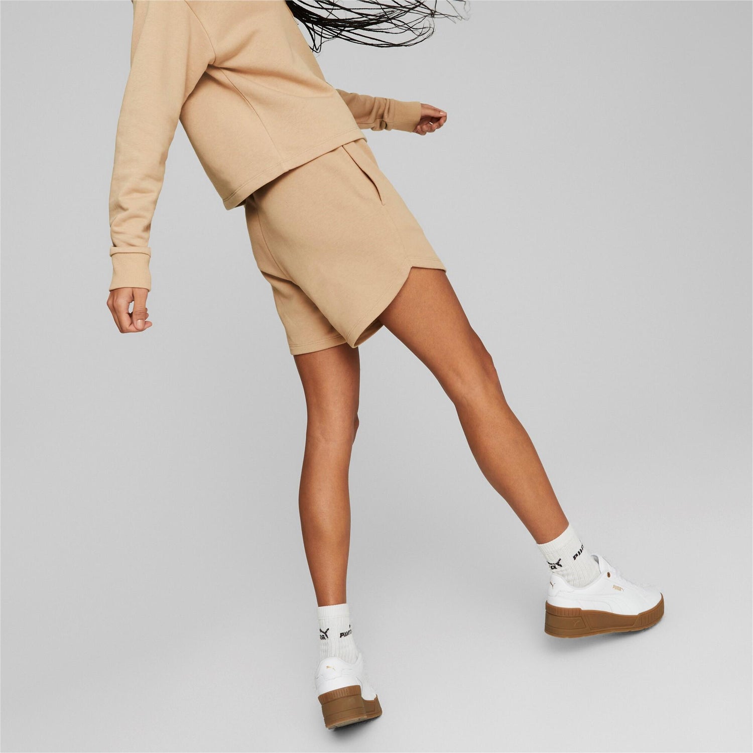 Puma Essential 5" High Waist Shorts tr