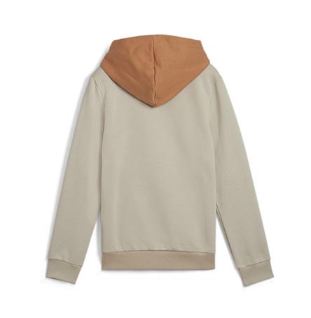 Ess Block Hoodie Fl,desert Dust