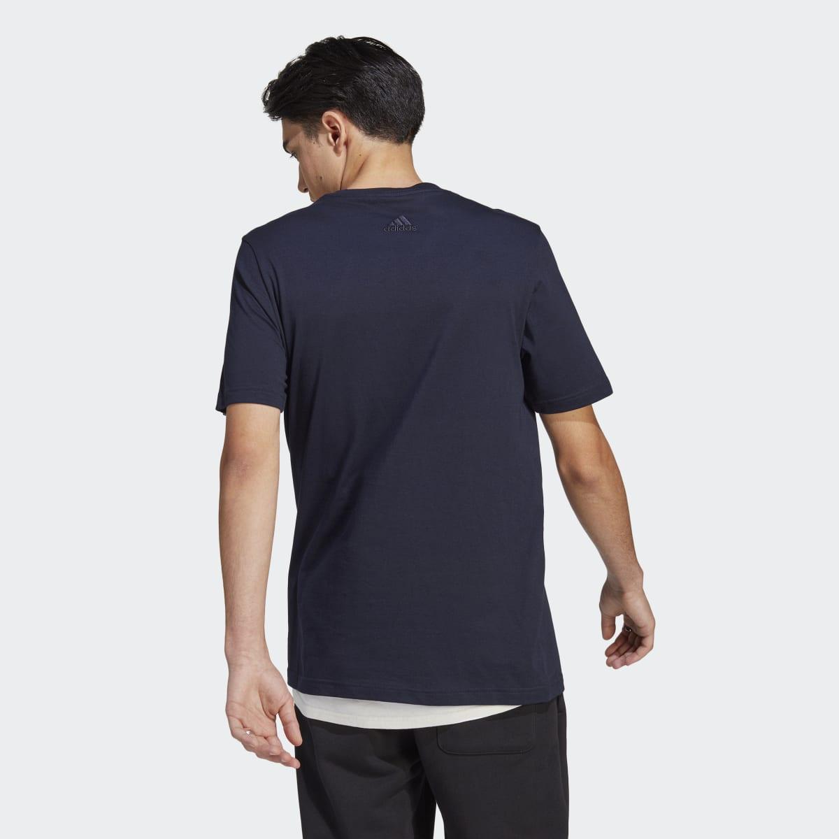 adidas Essentials Single Jersey Linear Embroidered Logo