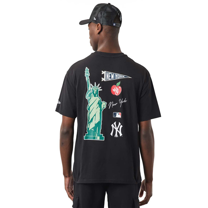 New Era Mlb City Ovrszd Tee