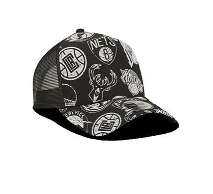New Era Aop Trucker Chibul