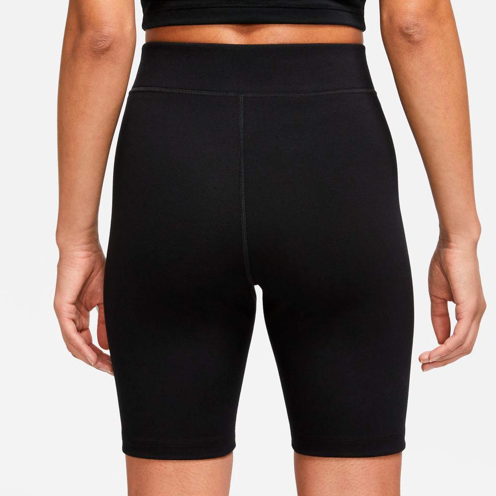 Mallas Cortas Nike Sportswear Classic De 20 cm Y Talle Alto - Mujer