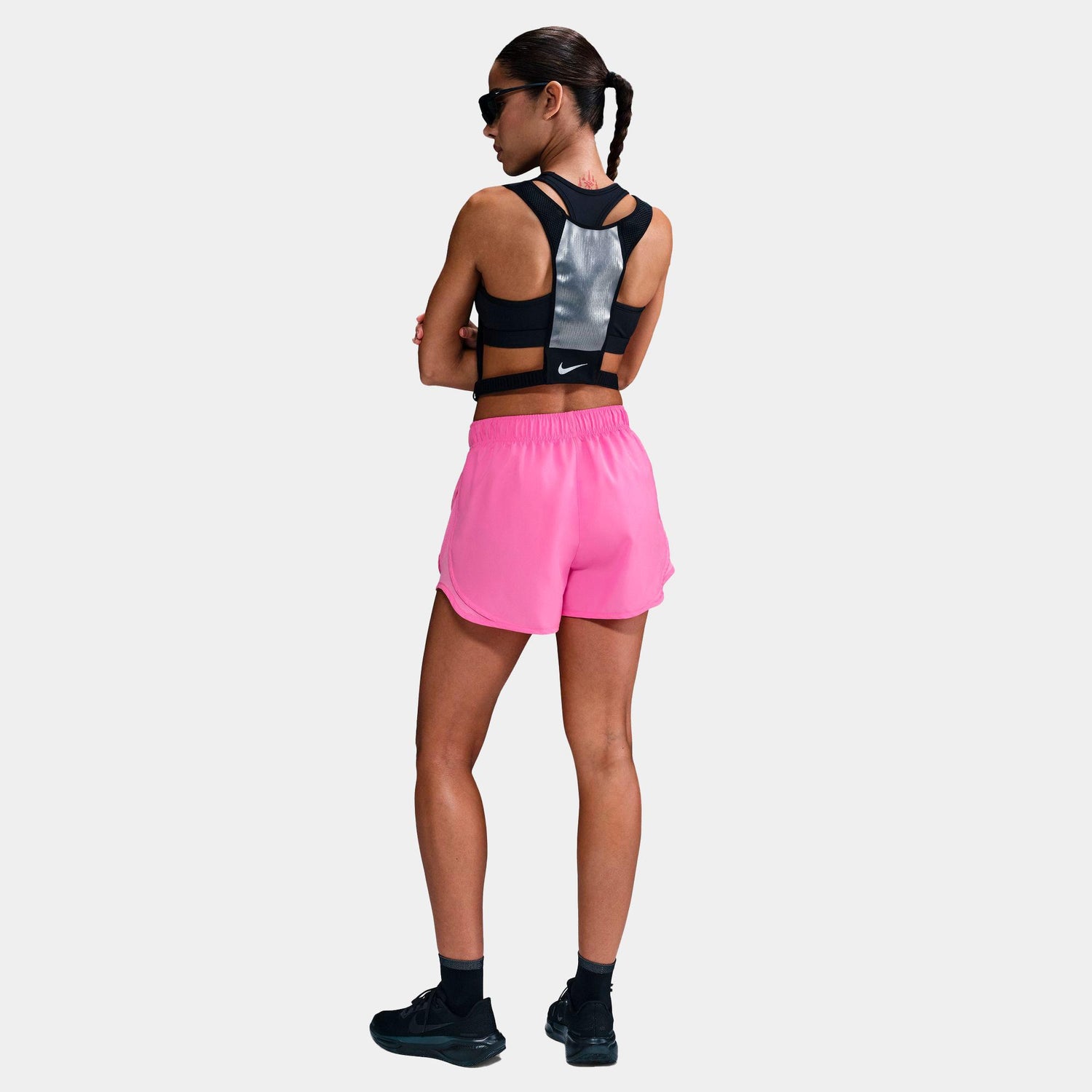 Pantalón Corto Nike Tempo De Running De Talle Medio De 8 Cm DrI-Fit - Mujer