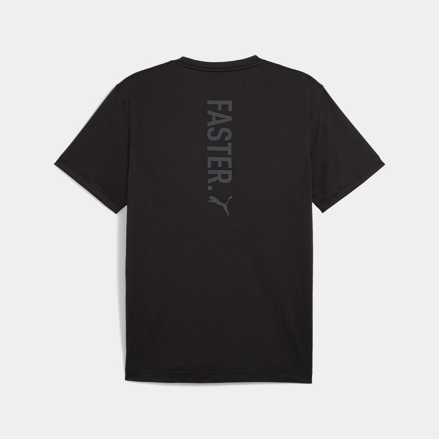 Camiseta De Running Con Estampado Faster Para Hombre