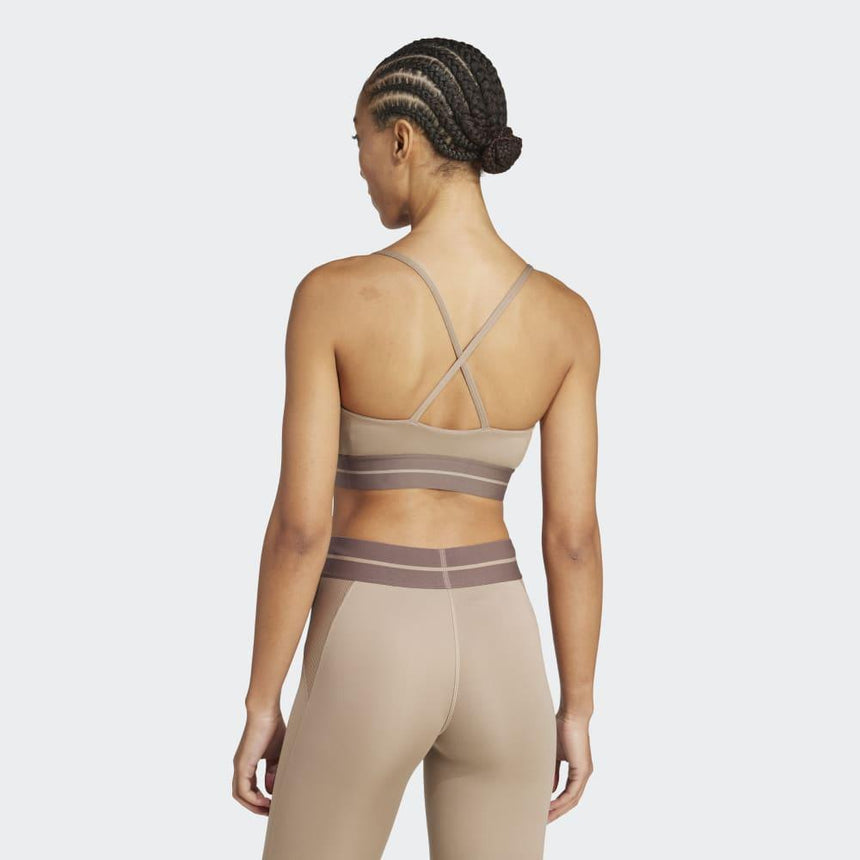 adidas Sujetador Deportivo Baja Sujeción Mujer Hyperglam Rib Bralette