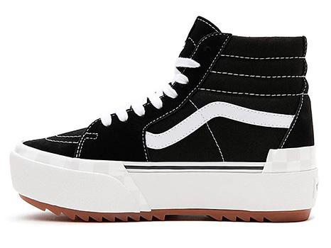 Vans Zapatillas De Ante Y Lona Sk8-Hi Stacked