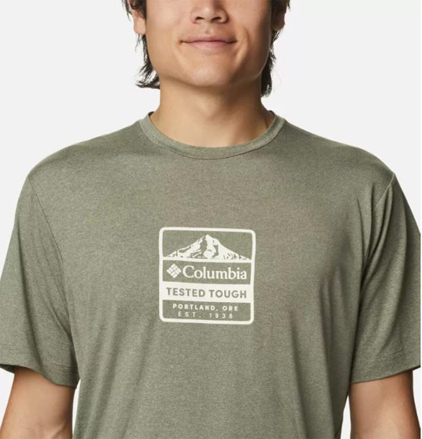 Columbia Camiseta Técnica Con Estampado En El Pecho Tech Trail™ Hombre