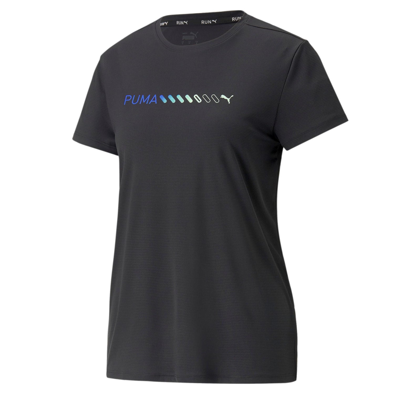 Puma Run Logo Ss Tee W