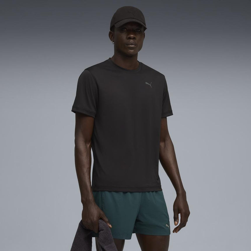 Camiseta De Running Con Estampado Faster Para Hombre