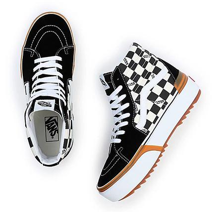 Vans Zapatillas Checkerboard Sk8-Hi Stacked
