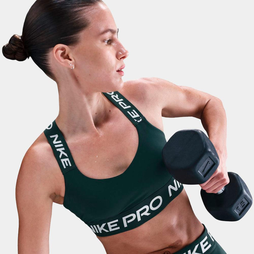 Sujetador Deportivo Nike Pro De Protección Ligera Sin Almohadilla - Mujer