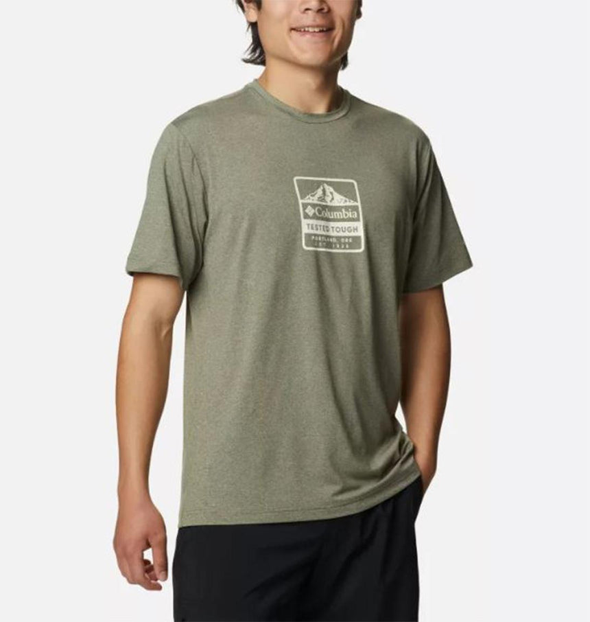 Columbia Camiseta Técnica Con Estampado En El Pecho Tech Trail™ Hombre