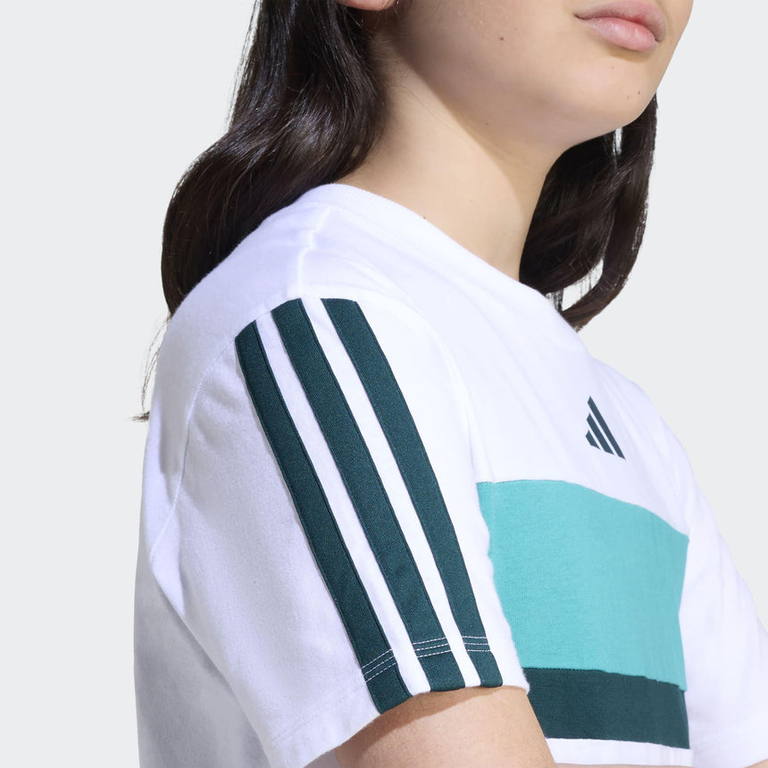 adidas Camiseta Seasonal Essentials Tiberio 3 Bandas (adolescentes)