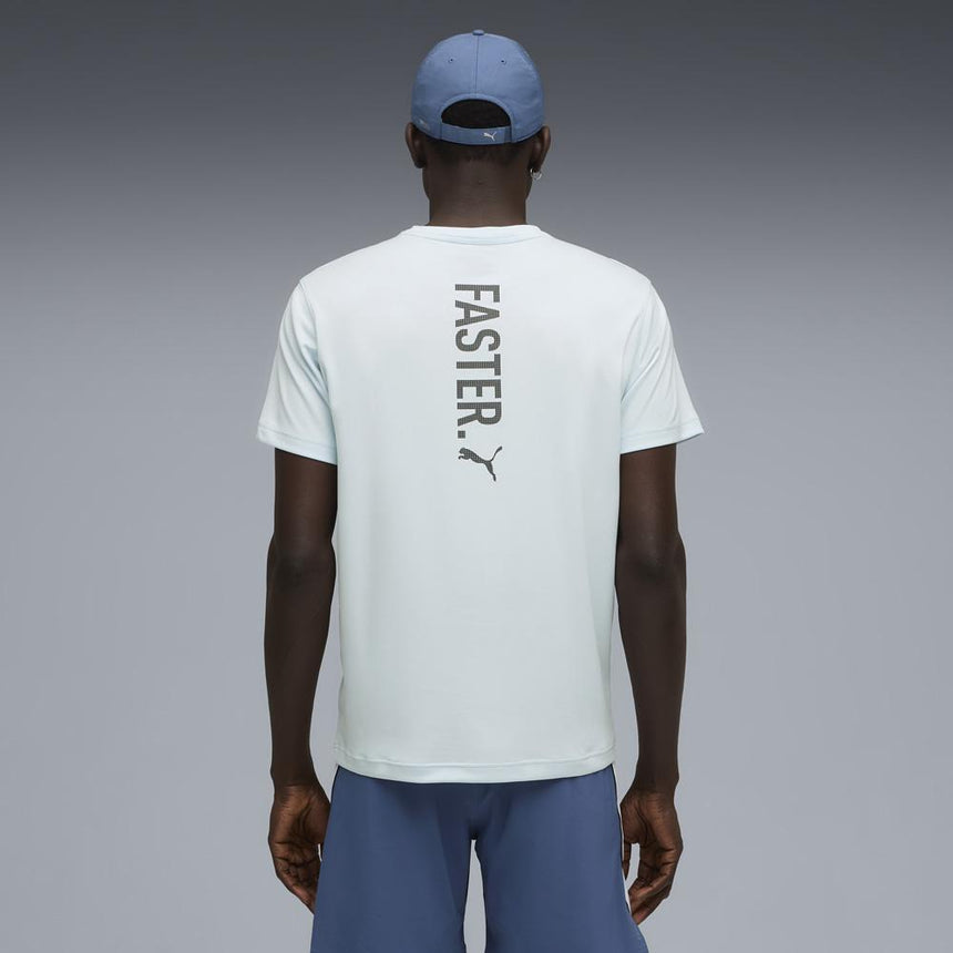 Puma Graphics Running Faster Tee