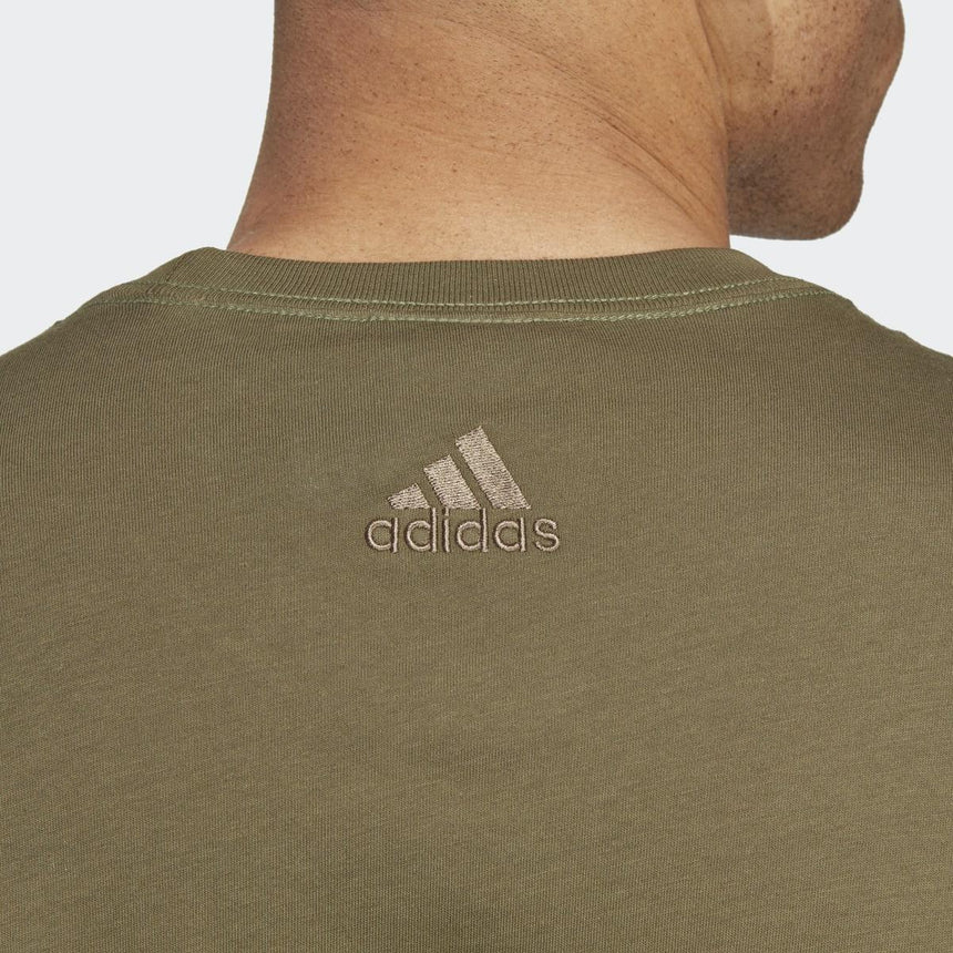 Camiseta Casual Hombre Essentials Single adidas Sportswear