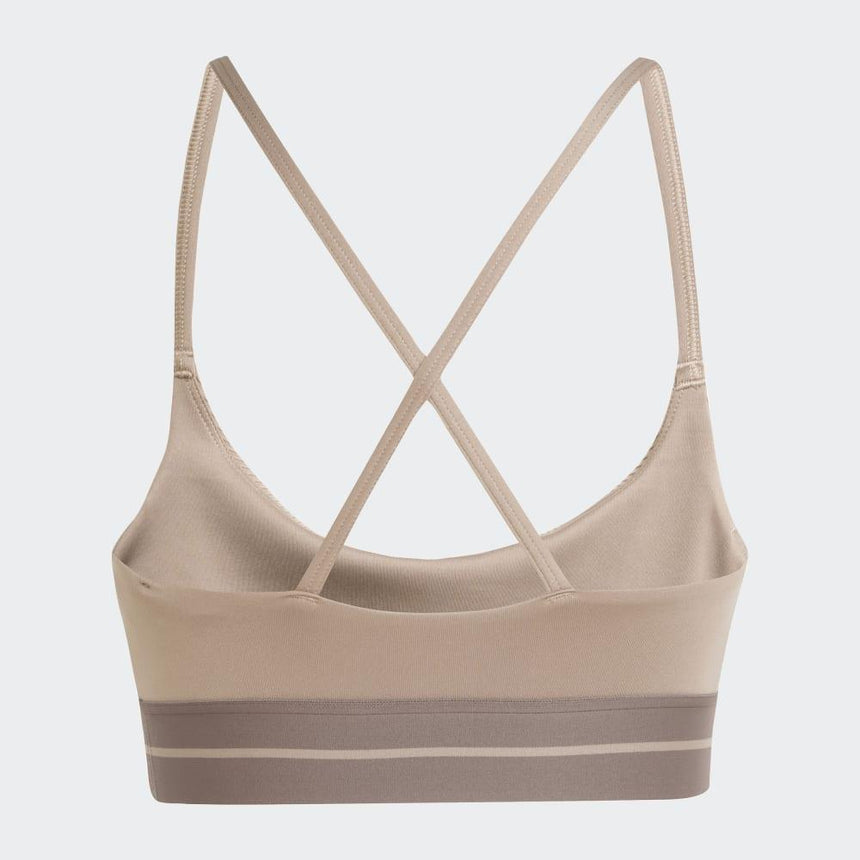 adidas Sujetador Deportivo Baja Sujeción Mujer Hyperglam Rib Bralette