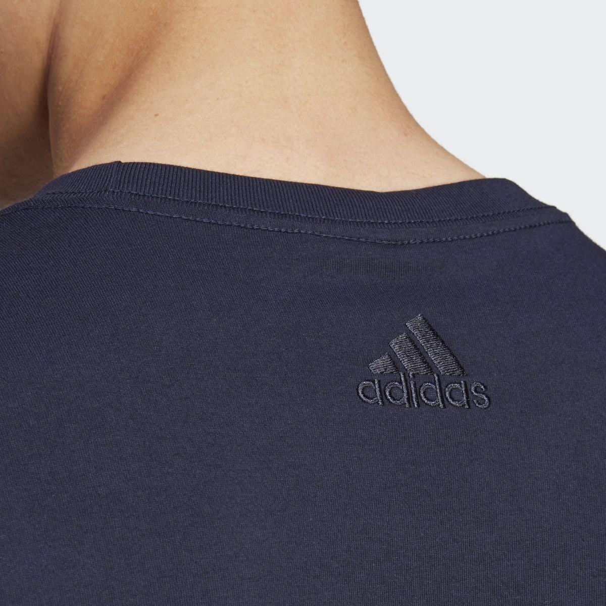 adidas Essentials Single Jersey Linear Embroidered Logo