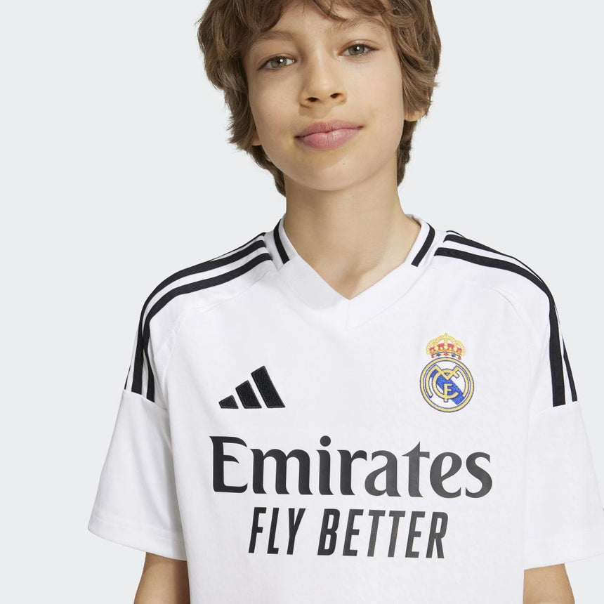 Camiseta adidas Primera Equipación Real Madrid 24-25 Niño