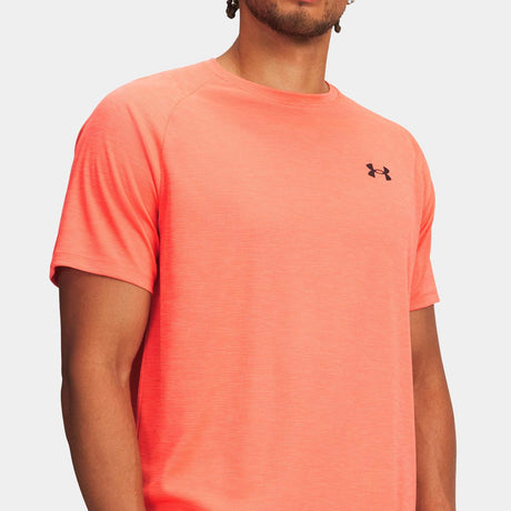 Camiseta De Manga Corta Ua Tech™ Textured Para Hombre