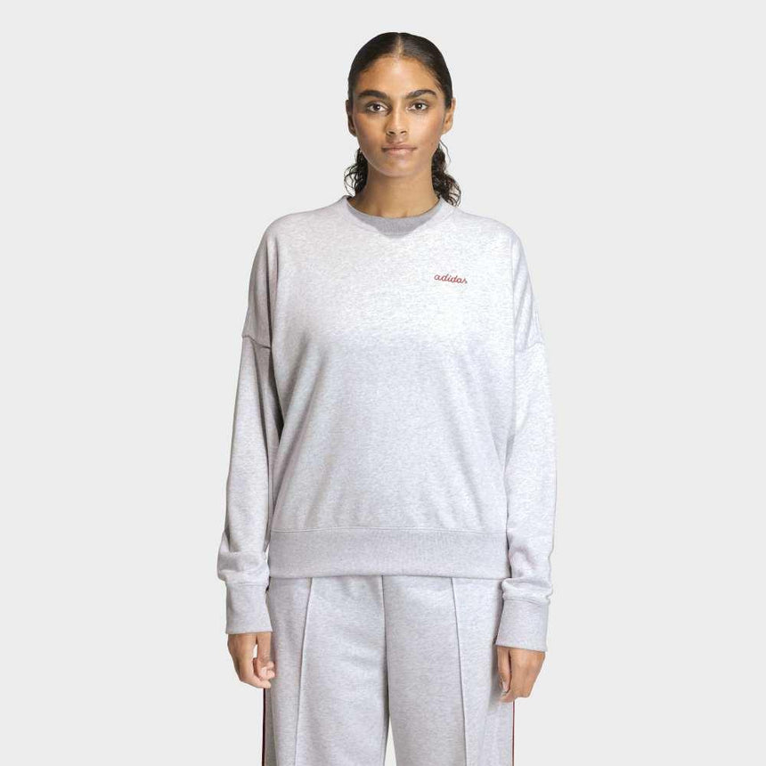 adidas Sudadera Básica Con Gráfico Bordado Seasonal Essentials Colorpop