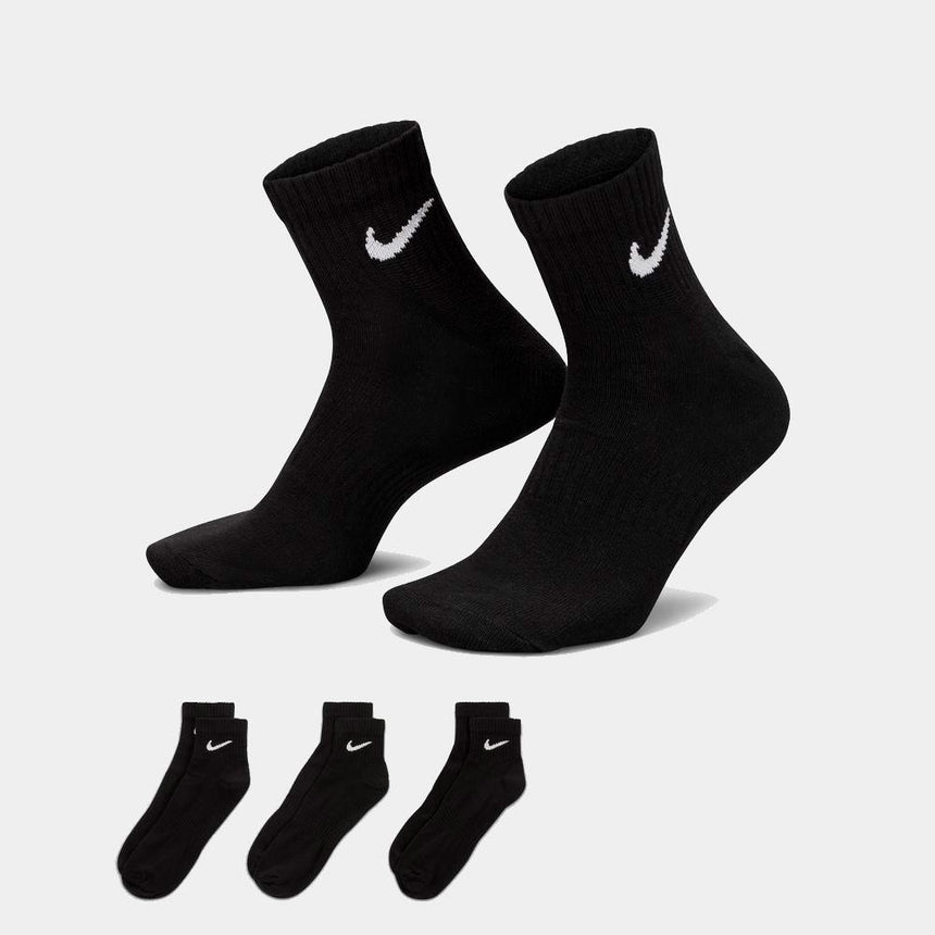 Calcetines De Entrenamiento Nike Everyday Lightweight Hasta El Tobillo (3 Pares)
