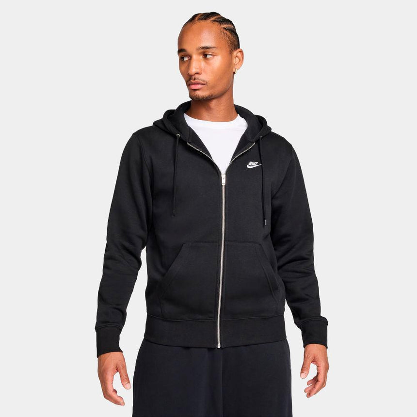 Sudadera Nike Club Con Capucha Y Cremallera Completa Fleece Para Hombre