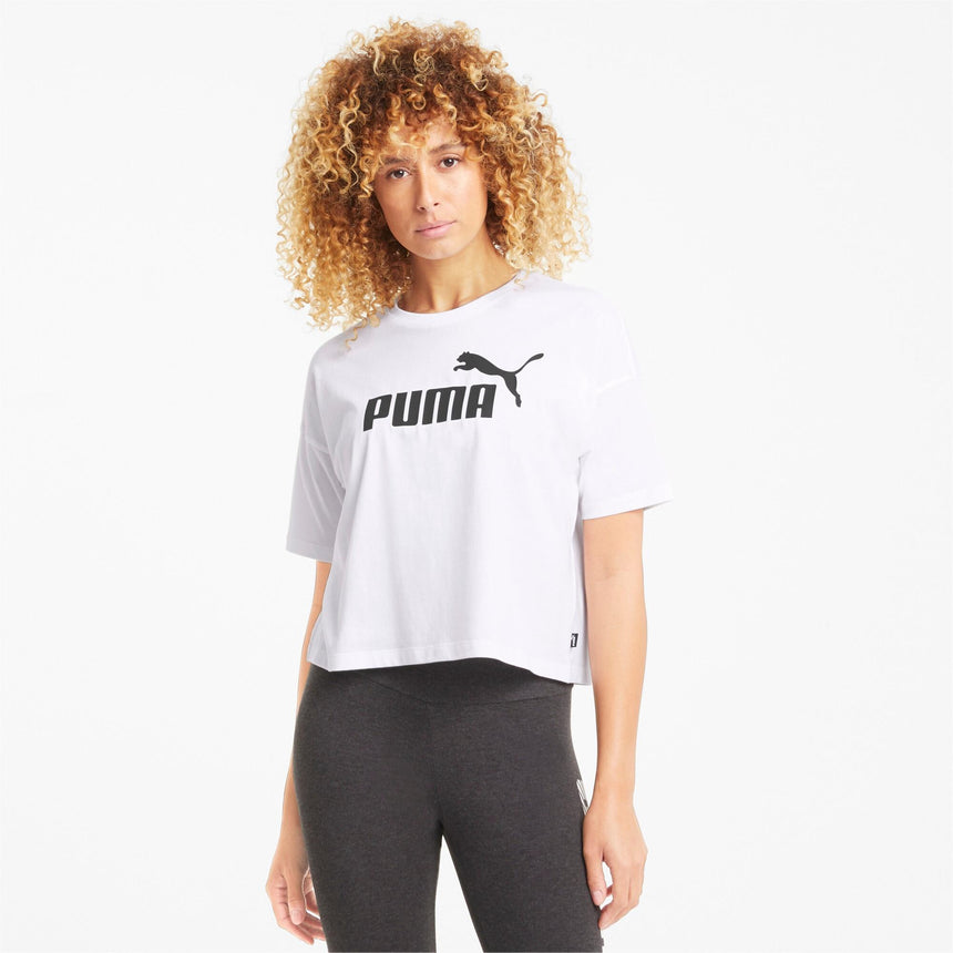 Camiseta Puma Essential Cropped Logo