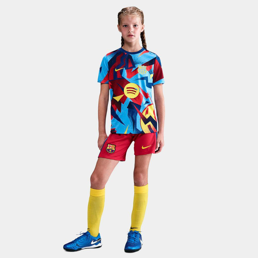 Nike Fc Barcelona 2025/26 Stadium Fourth Big Kids’ DrI-Fit Soccer Replica Shorts