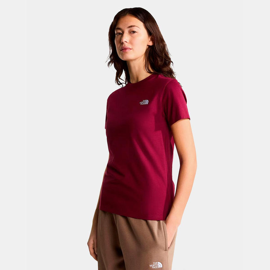 Camiseta The North Face Ajustada Para Mujer Simple Dome Evolution