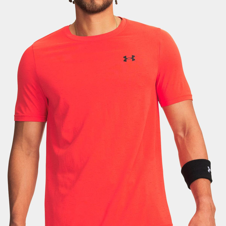 Camiseta De Manga Corta Ua Vanish Seamless Para Hombre