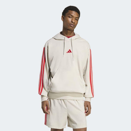 adidas Sudadera Con Capucha Essentials French Terry 3 Bandas