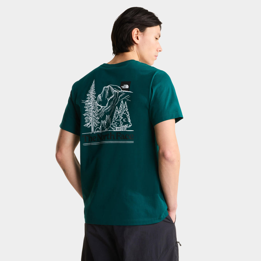 Camiseta The North Face Monte Graphic Para Hombre