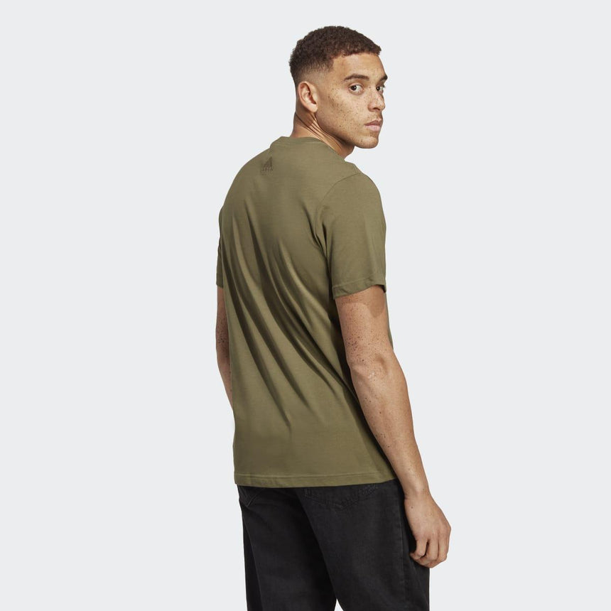 Camiseta Casual Hombre Essentials Single adidas Sportswear
