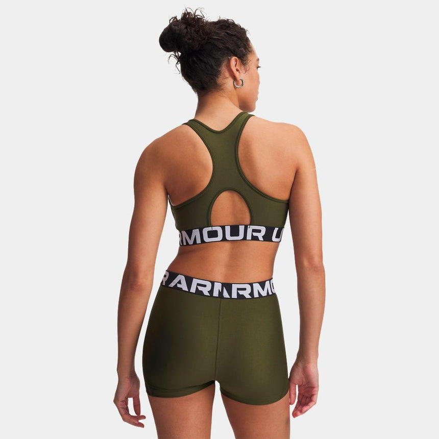 Sujetador Deportivo Heatgear Armour Mid Branded Para Mujer