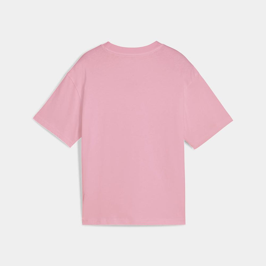 Puma Camiseta De Corte Rectangular Essentials Juvenil