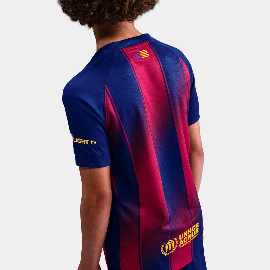 Camiseta De Fútbol Nike Primera Equipación Fc barcelona 25/26 Junior