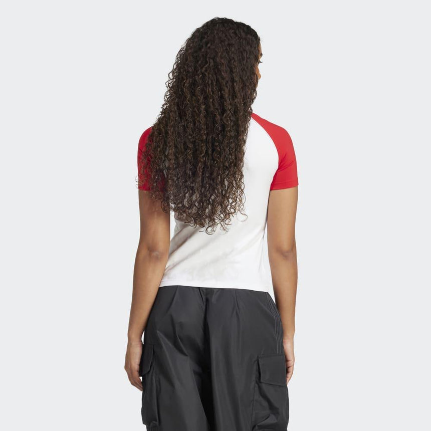 Camiseta adidas Adicolor Raglan Slim 3 Bandas