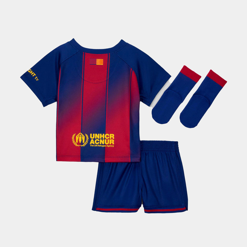 Conjunto Nike DrI-Fit Stadium Fc Barcelona 2025/26 Equipación De Fútbol De 3 Piezas